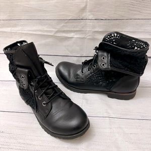 Rock and candy lace boots
